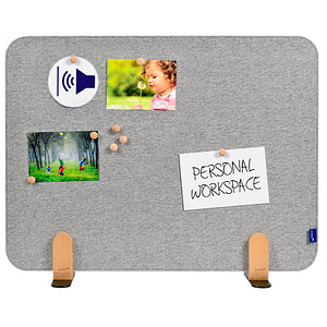 Image Legamaster Tischtrennwand ELEMENTS 7-209830 grau 80,0 x 60,0 cm