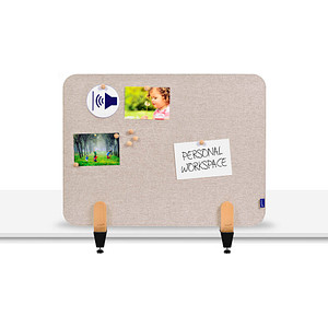 Image Legamaster Tischtrennwand ELEMENTS 7-209820 beige 80,0 x 60,0 cm