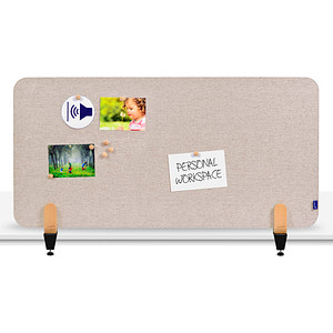 Image Legamaster Tischtrennwand ELEMENTS 7-209821 beige 120,0 x 60,0 cm