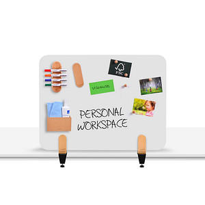 Image Legamaster Tischtrennwand ELEMENTS 7-209910 weiß 80,0 x 60,0 cm