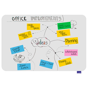 Image Legamaster Whiteboard ESSENCE 90,0 x 60,0 cm weiß emaillierter Stahl