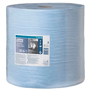 Image TORK Putztuchrolle Advanced 440 3-lagig blau, 750 Blätter