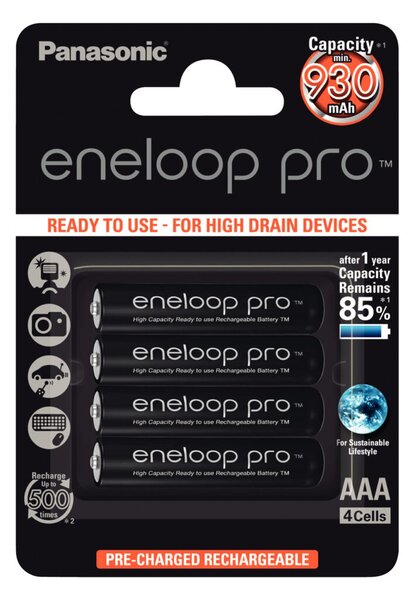 Image 4 eneloop Akkus pro Micro AAA 930 mAh