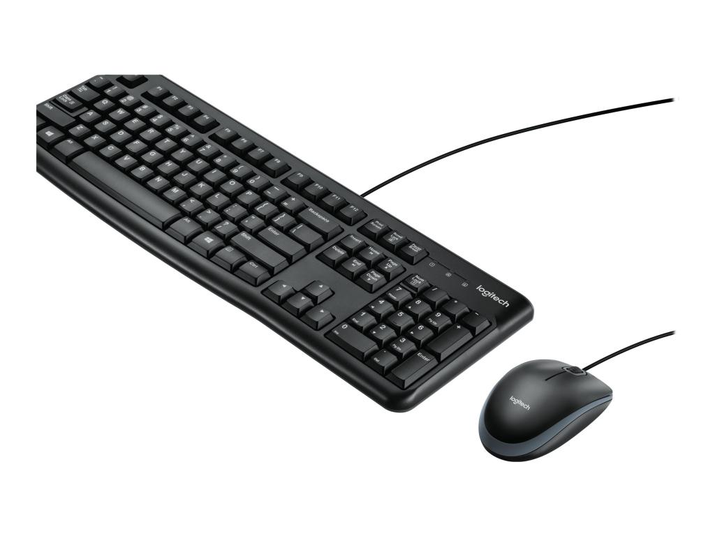 Image LOGITECH Wired Desktop Set MK120 USB