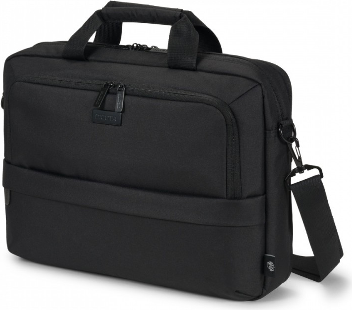 Image DICOTA Laptoptasche Eco Top Traveller Core Kunstfaser schwarz D32035-RPET bis 44,0 cm (17,3 Zoll)
