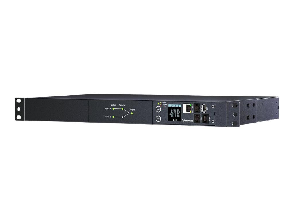 Image CYBERPOWER SYSTEMS PDU ATS Switch 19" 12xIEC-C13 230V/16A