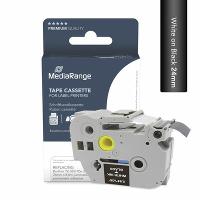 Image MEDIARANGE Schriftbandka. Brother TZ-355/TZe-355 24mm 8m ws