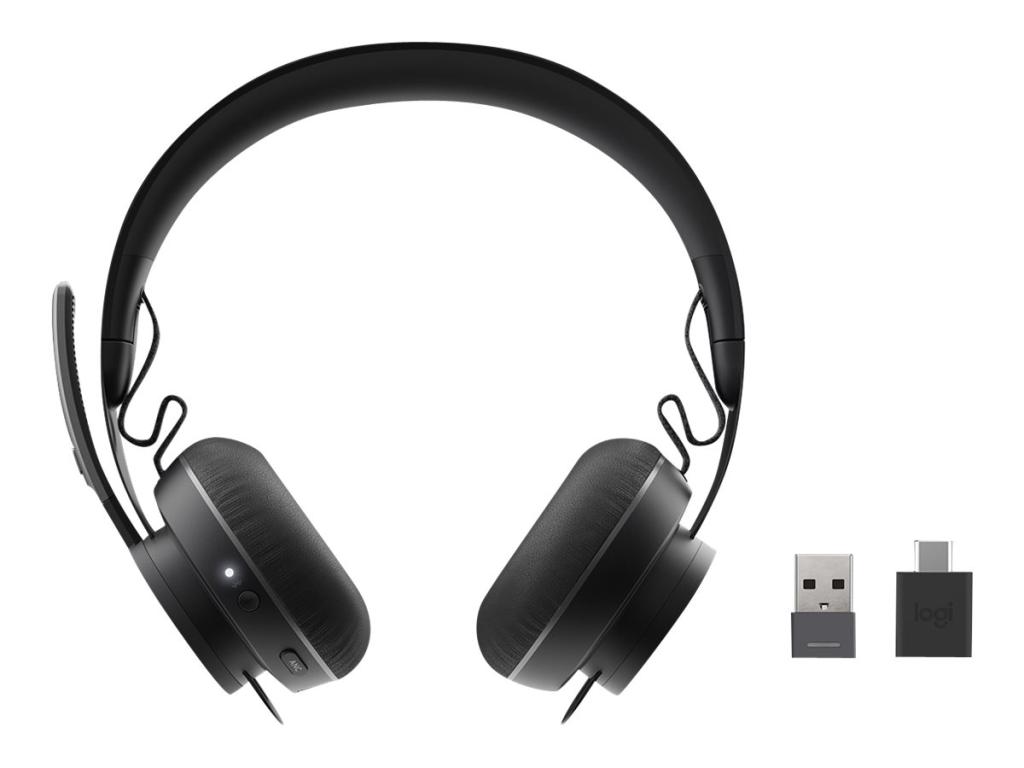 Image LOGITECH Wireless Bluetooth headset GRAPHITE