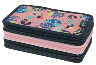 Image herlitz Schüleretui TriCase "Fancy Peacock", 31-teilig