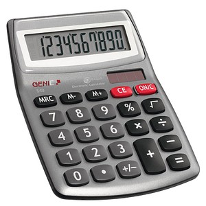 Image GENIE 540 Tischrechner silber