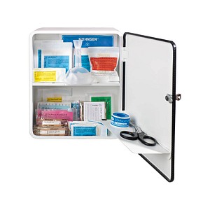 Image SÖHNGEN Verbandschrank "SCHULE", weiß