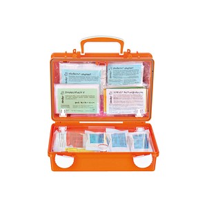 Image SÖHNGEN Erste-Hilfe-Koffer Quick-CD Kinder Joker ohne DIN orange