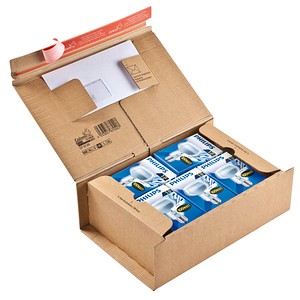 Image COLOMPAC ® Paket-Versandkartons 21,2 x 30,5 x 11,0 cm (BxLxH) 1 Pack = 10 St. (