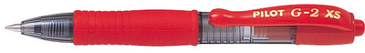 Image PILOT Gelschreiber G2 XS7 PIXIE, Strichfarbe: rot
