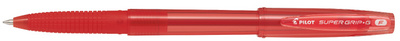 Image PILOT Kugelschreiber SUPER GRIP G, rot