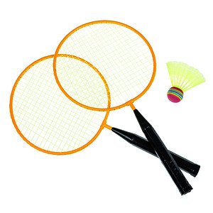 Image Idena Badminton-Set Junior gelb/schwarz