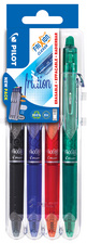 Image PILOT Tintenroller FRIXION BALL CLICKER 07 Set2Go, 4er Etui