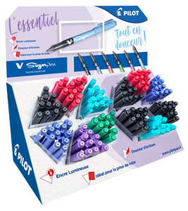 Image PILOT Faserschreiber V Sign Pen, 144er Display