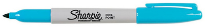 Image Sharpie Permanent-Marker FINE, hellblau