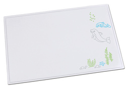 Image Läufer Schreibunterlage DURELLA EMOTION, Motiv: Delfin