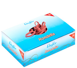 Image Läufer Gummibänder RONDELLA im Karton, 80 x 2 mm, 500 g