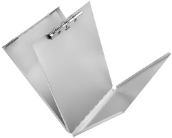 Image Läufer Formularhalter, Aluminium, mit Fach und Zwischenlage