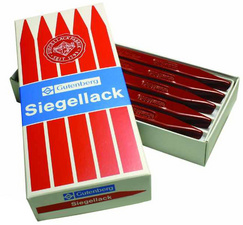 Image Gutenberg Siegellack Postlack, zinn oberrot (5052001)