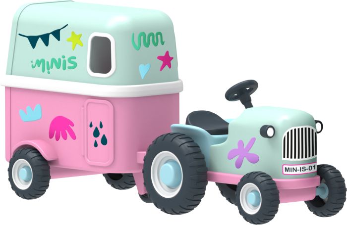 Image BABY born Minis-Playset Kim mit Traktor