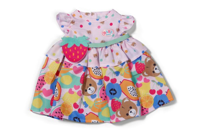 Image BABY born Kleid Früchte 43cm
