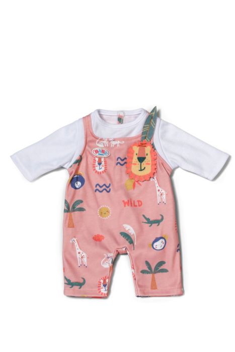 Image BABY born Dschungel Strampler 43cm
