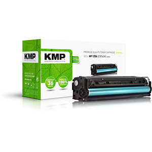 Image KMP H-T113 schwarz Toner ersetzt HP 125A (CB540A)