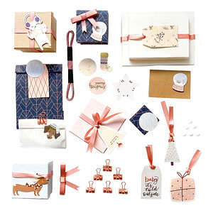 Image folia Verpackungs-Set PASTELL, 38-teilig