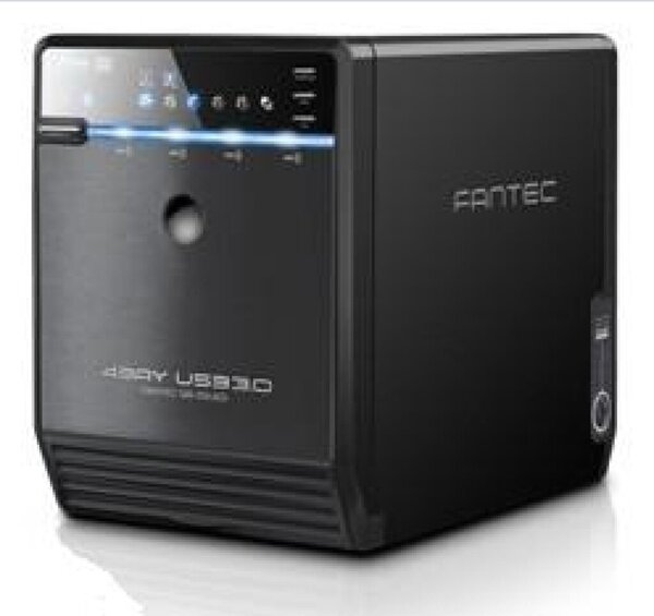 Image FANTEC QB-35 US 3 R schwarz 4Bay Boy, ext. Festplatte USB 3.0
