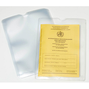 Image HERMA Ausweishülle, PP, 1-fach, 0,14 mm, Format: 110 x 155mm dokumentenecht, tr