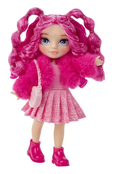 Image Rainbow High Littles Dolls- Magenta (Pin