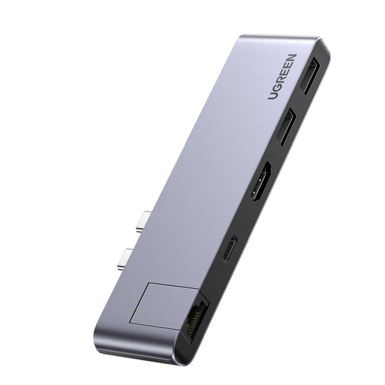 Image UGREEN 5-in-2 USB-C Hub Thunderbolt für MacBook Pro Air