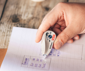 Image Tipp-Ex Korrekturroller "ecolutions Pure Mini", Display