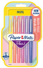 Image Paper:Mate Faserschreiber Flair PASTELL, 6er Blister