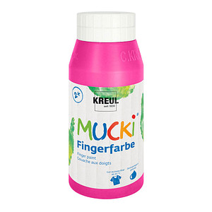 Image KREUL Fingerfarbe "MUCKI", pink, 750 ml