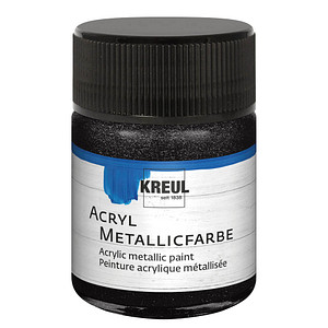 Image KREUL Acrylfarbe schwarz 50,0 ml