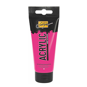Image KREUL Acrylfarbe SOLO Goya Acrylic, fluo pink, 100 ml