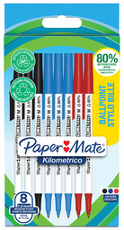 Image Paper:Mate Kugelschreiber Kilometrico, sortiert, 8er Blister