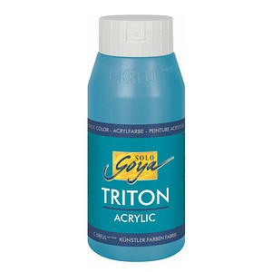 Image KREUL SOLO GOYA Triton Acrylfarbe türkisblau 750,0 ml