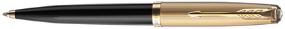 Image PARKER Kugelschreiber 51 Plum G.C. schwarz M