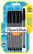 Image Paper:Mate Kugelschreiber InkJoy 100, 8er Blister, schwarz
