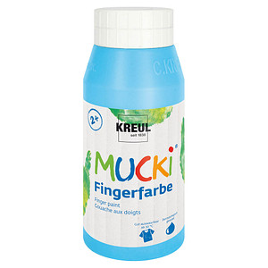 Image KREUL MUCKI Fingerfarbe hellblau 750,0 ml