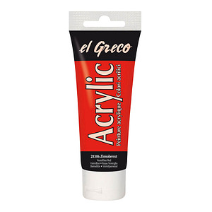 Image KREUL el Greco Acrylfarbe zinnoberrot 75,0 ml