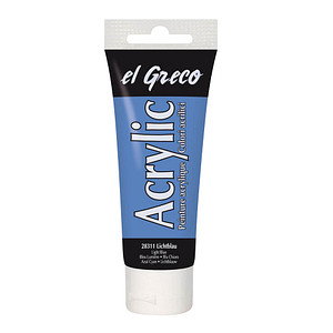 Image KREUL Acrylfarbe el Greco, lichtblau, 75 ml Tube