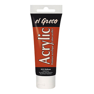 Image KREUL el Greco Acrylfarbe rotbraun 75,0 ml