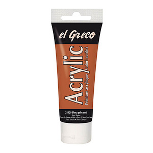 Image KREUL el Greco Acrylfarbe siena gebrannt 75,0 ml